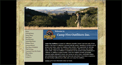 Desktop Screenshot of camp5outfitters.com